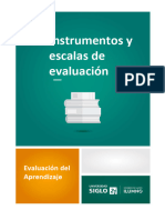 Instrumentos y Escalas de Evaluación