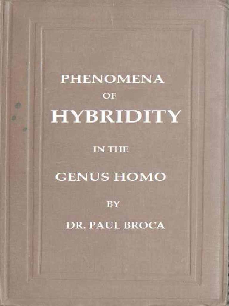 Paul Broca | PDF | Race (Human Categorization) | Project Gutenberg
