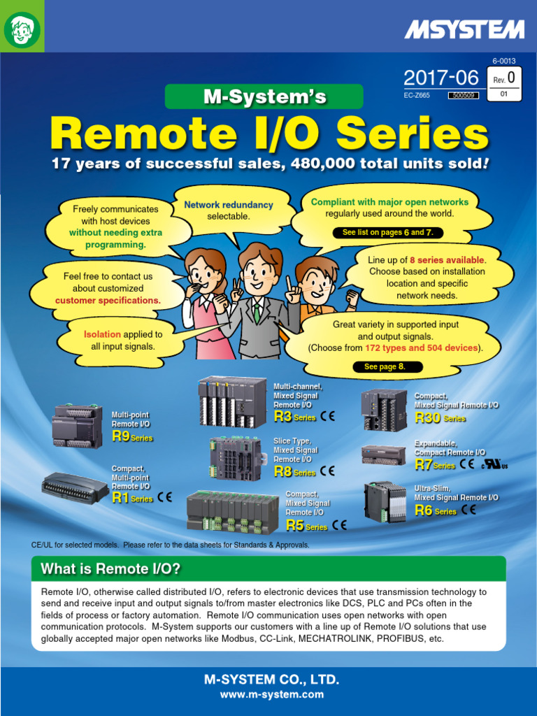 Remote IO | PDF | Programmable Logic Controller | Computer Network