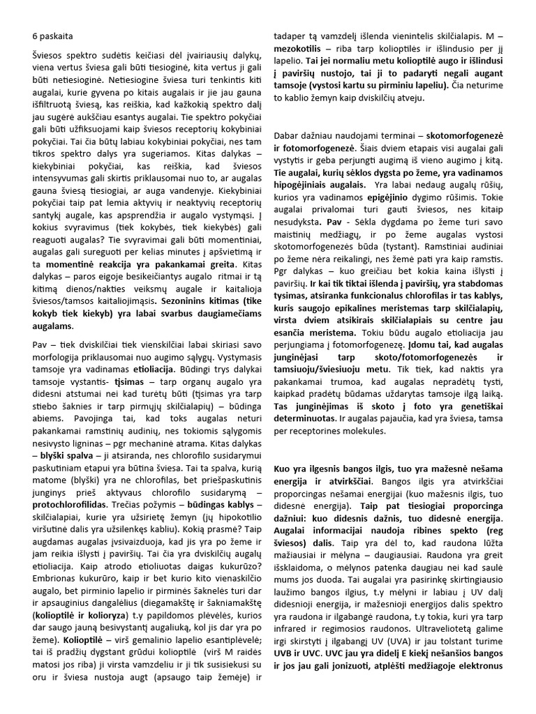 Šešta Paskaita | PDF