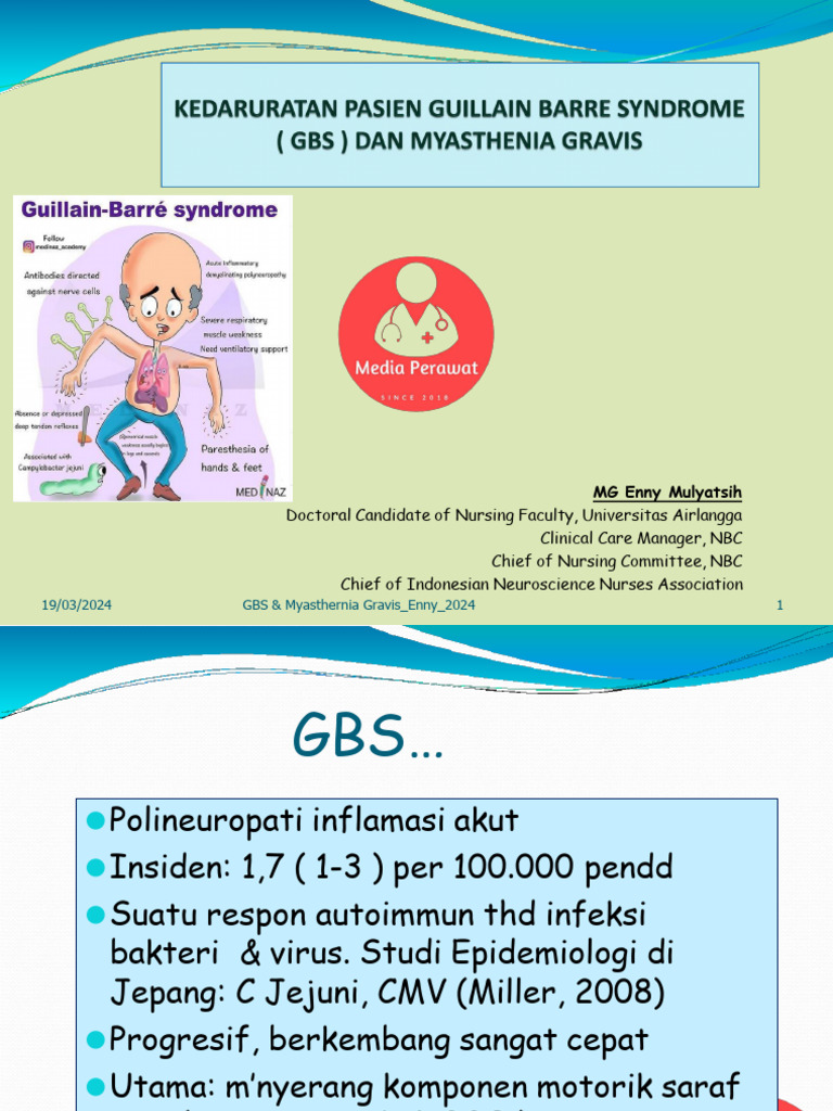 Tatalaksana GBS dan Myasthenia Gravis | PDF | Pengembangan Diri