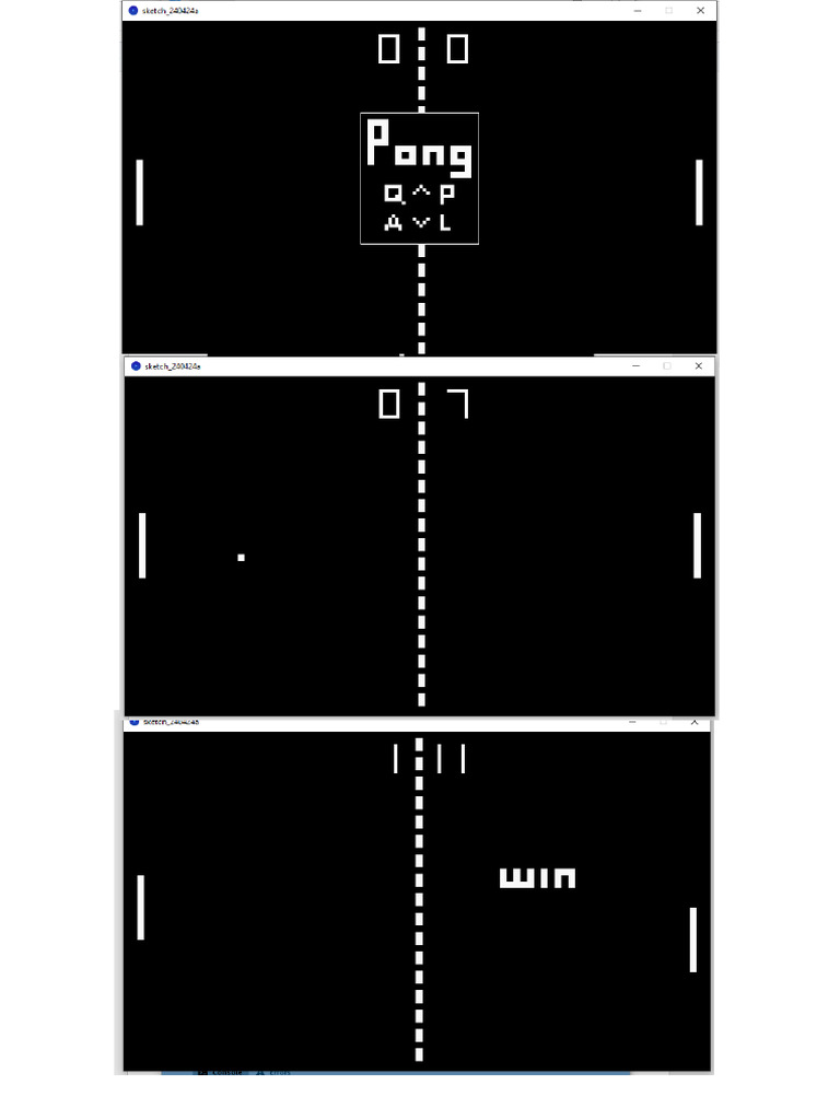 Pong Game | PDF