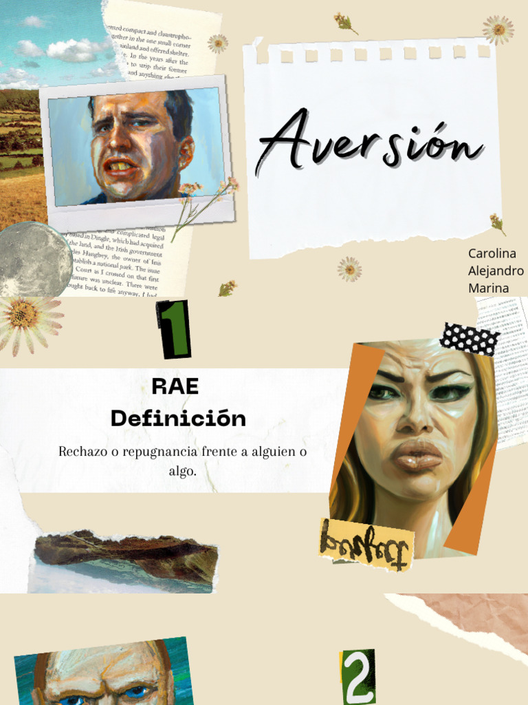 Definición y Manifestación de Aversión | PDF