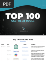 Skill Leap AI Top 100 Useful AI Tools Members