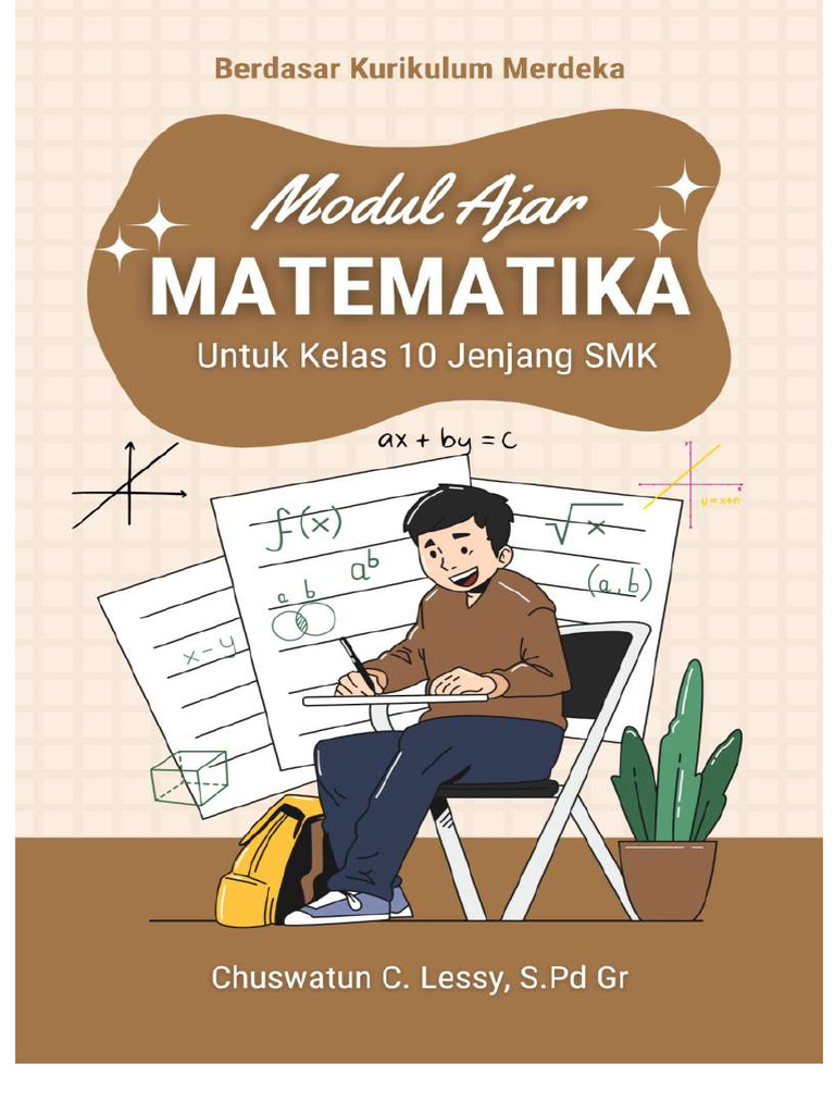 Modul ajar sistem persamaan dan pertidaksamaan linier pdf