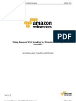 Amazon Web Services - Using AWS For Disaster Recovery October 2011