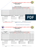 Official Entry Forms Nabunturan Secondary Swimming Boys