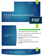 FN 410 Regulación Financiera Unidad 1