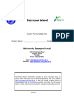 Parent-Student Handbook 2022-2023