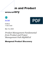Mengenal Product Discovery