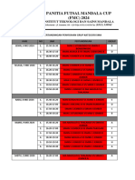 Jadwal Pertandingan Penyisihan Grup Kategori SMA FMC 2024