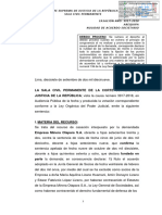 Casación #3917-2018-Arequipa - Nulidad de Acuerdo Societario