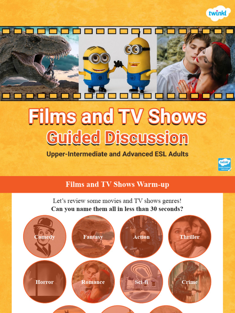 Film and TV Shows Discussion Guide | PDF | Language Arts & Discipline