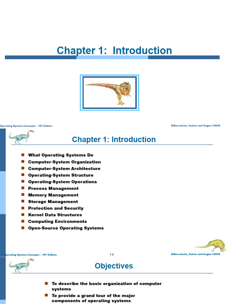 Lec01-intro | PDF | Operating System | Computer Data Storage
