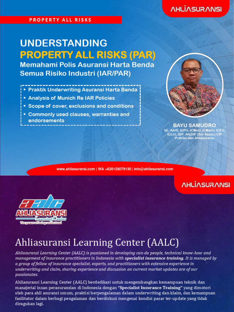 01 Underwriting Practice (PAR) - Participants | PDF | Insurance | Cost