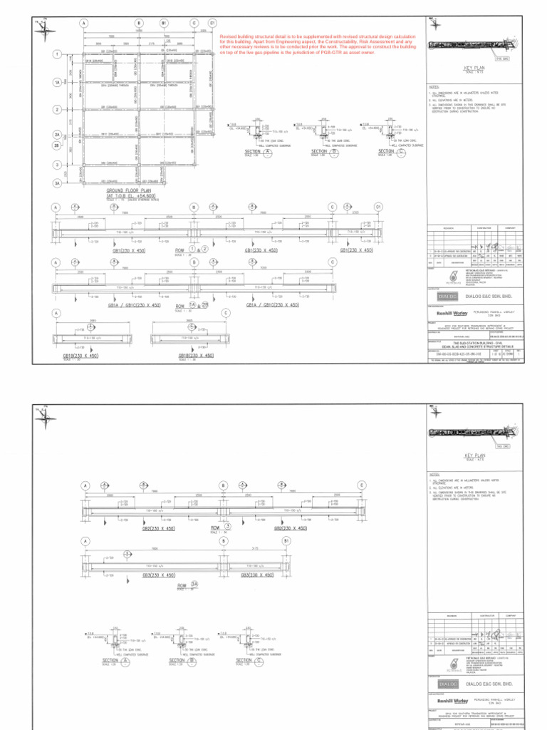 Rc staircase detail cage ladder star 000 exe decsb klcs cvs dwg 0103