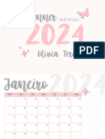 Planner 2024 - Olívia Tereza