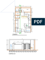 Planta: Baño Bodega