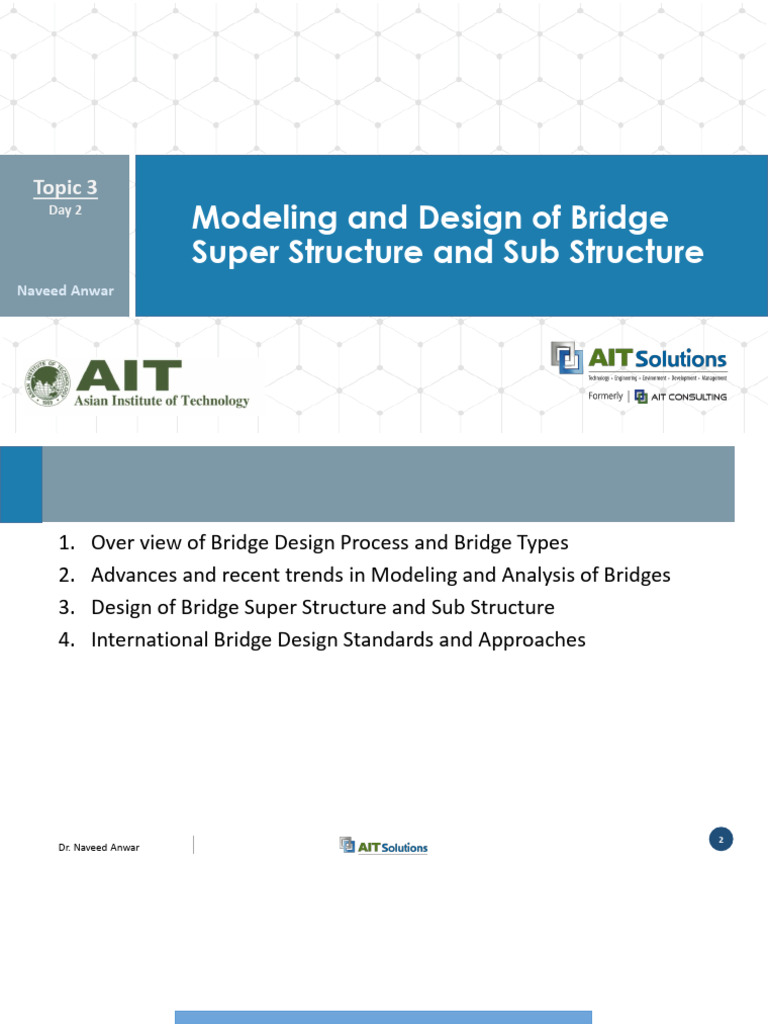 Bridge Design and Modeling Techniques | PDF | Deep Foundation | Beam ...