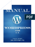 Download Manual tutorial Wordpress 30 - Akoranga by Francesc Balagu SN73190238 doc pdf