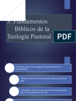 3. FUNDAMENTOS BIBLICOS DE LA  TP