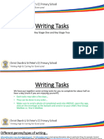 Year 1 - 6 Writing Tasks