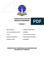 Tugas Tutorial Ke-1 Bahasa Indonesia