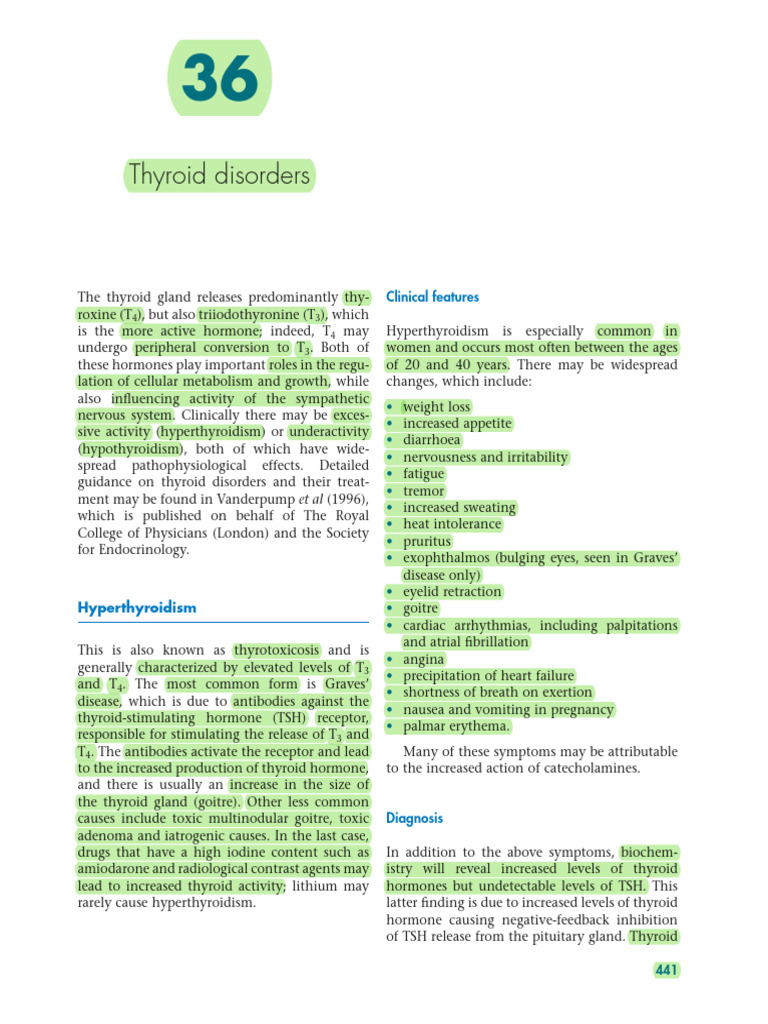 Thyroid Disorders | Download Free PDF | Hyperthyroidism | Thyroid