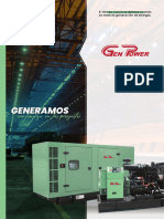 Catálogo Generadores Gen Power