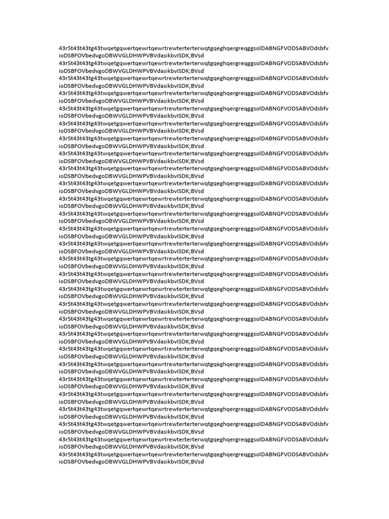 Random Text Data Analysis | PDF