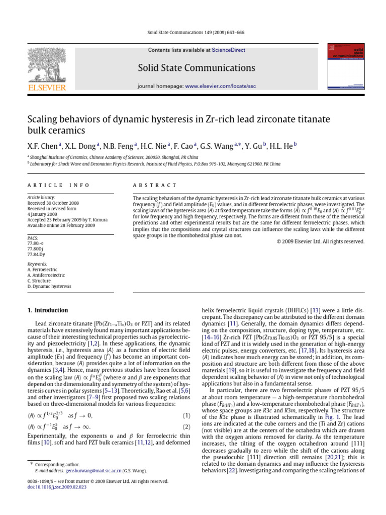 Solid State Communications