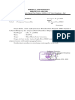 Surat Peminjaman Tanaman DKLH CGP9