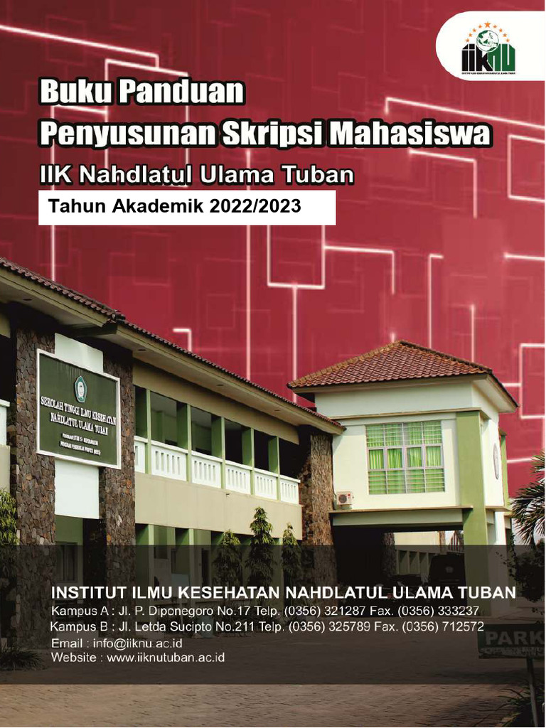 Panduan Skripsi Mahasiswa IIK NU Tuban | PDF | Karier & Perkembangan