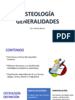 Osteología Generalidades