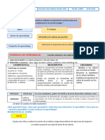 5SESIÓN PS-Mi Familia y Los Valores Que Practica