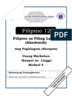 Filipino 12 q1 Mod4 Akademik