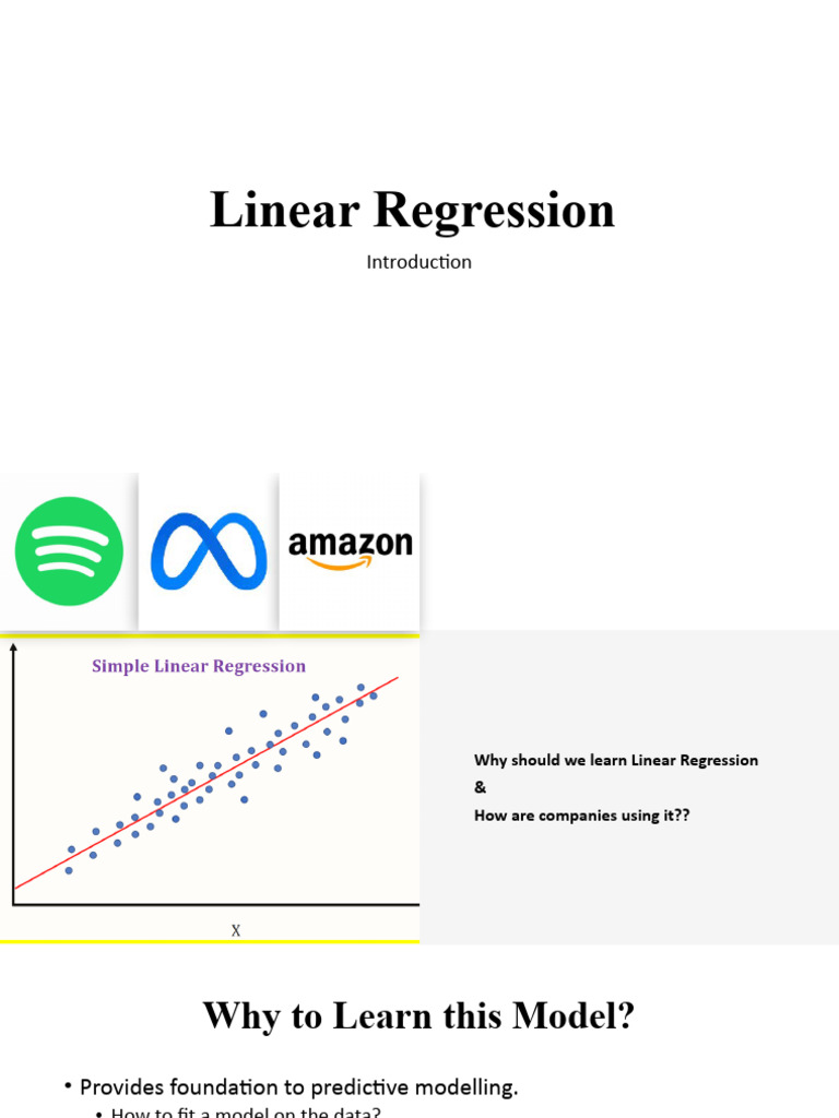 Linear Regression | PDF | Linear Regression | Dependent And Independent ...