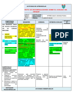 Comunic Actividad. Lee - Texto Instructivo Dengue