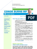 News Bulletin From Conor Burns MP #77