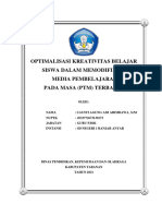 OPTIMALISASI KREATIVITAS BELAJAR SISWA DALAM MEMODIFIKASI MEDIA PEMBELAJARAN PADA MASA (PTM) TERBATAS