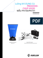 Airflow Instruments PH730 PH731 Airflow Instruments Prohood Capture Hood Manual - En.vi