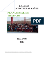 Plan Anual de Trabajo 2024 I.E 40269 en Reajuste