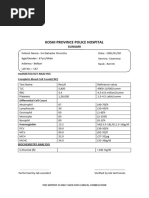 Hematology Repot