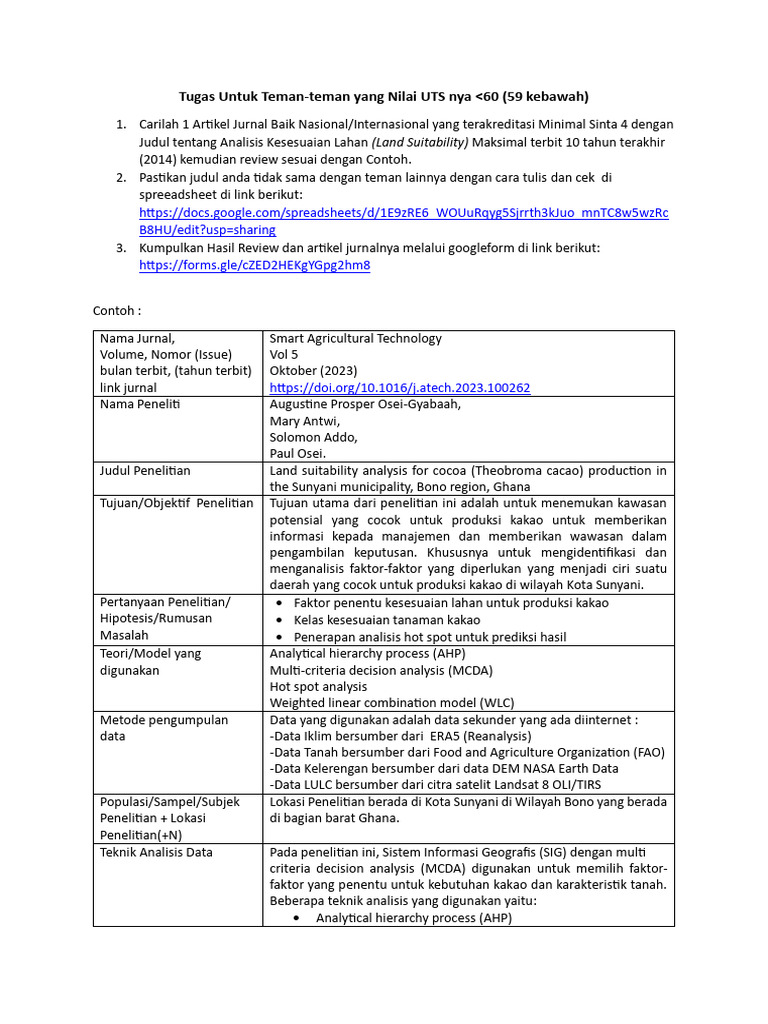 Panduan Tugas | PDF