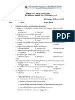 LEMBAR SOAL PENILAIAN HARIAN KLS 3. SM 2. 2023