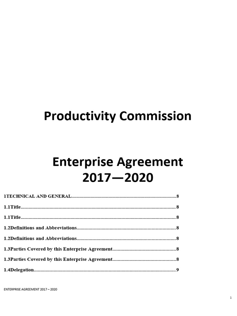 Pc enterprise agreement 2017 2020 pdf overtime salary