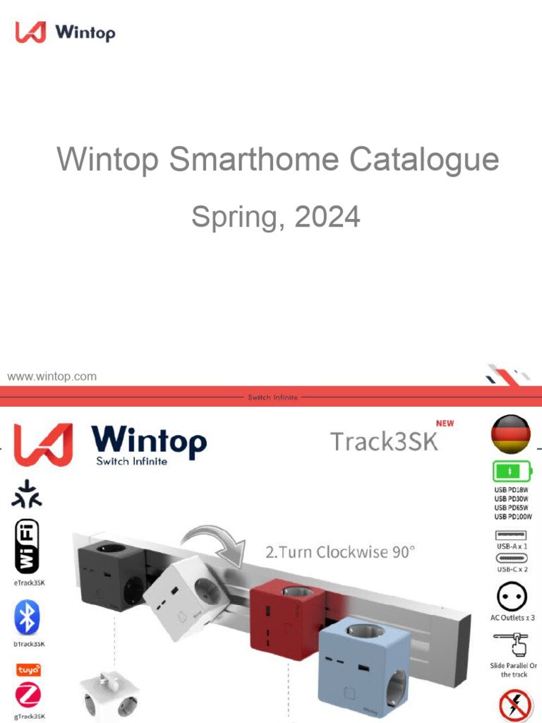 Wintop Smarthome Catalogue | PDF | Rgb Color Model | Ios