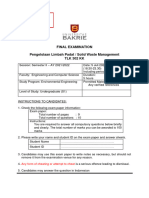 TLK 302 KK Pengelolaan Limbah Padat UAS Genap 2021-2022