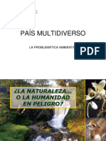 LA PROBLEMÁTICA AMBIENTAL DE UN PAÍS MEGADIVERSO