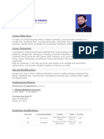 Solayman Haque Khoka CV